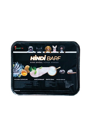 Barftr Hindi Barf Köpek Maması 16 x 500 G