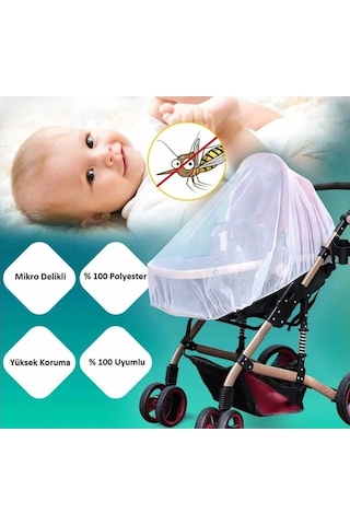 Tois Baby Puset Cibinliği Tüm Modellere Uygundur. Beyaz