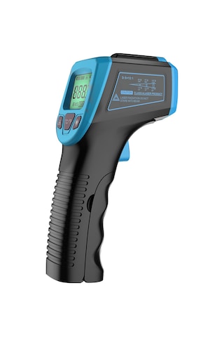 Tenfowee "yüksek Hassasiyetli Endüstriyel Kızılötesi Termometre -50 C-600 C Mavi Renk"