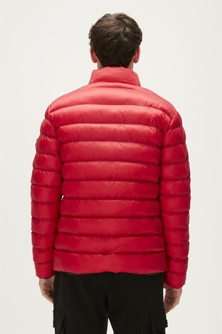 Bad Bear 23.02.15.001-Fw Boss Puffer Jacket Erkek Puffer Mont 23.02.15.001-R10999 Kırmızı
