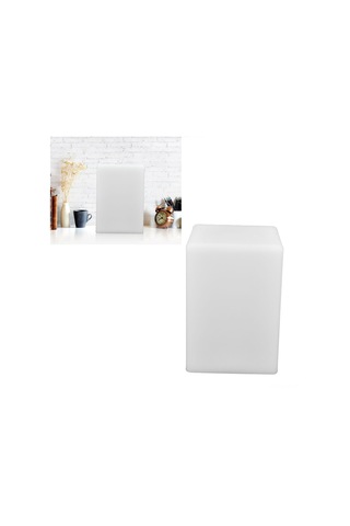 Kosona Rgbw Led Kare Sütun Aydınlatması - 16 Renk 4 Modlu Kumanda İle Ev/bar Dekoratif Gece Lambası 10x10x15cm Diğer