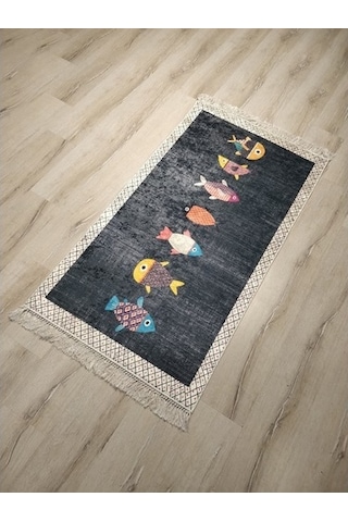Yamalı Home Style Deri Taban M1516-80X150 Çok Renkli