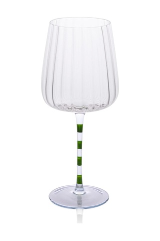 The Mia Şarap Kadehi Mor Yeşil 500 Ml Çok Renkli