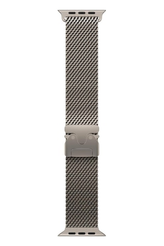 Apple Uyumlu Watch Band - Milano Loop - 49 Mm - Natürel - Küçük Boy - Teşhir