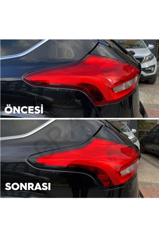 Ford Focus MK3,5 HB Stop Çerçeve Sticker / PARLAK SİYAH