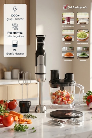 Sinbo SHB-7534 1000 W El Blender Seti