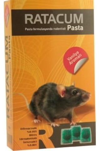 Ratacum Fare Pastası Vanilya Aromalı 100Gr Fare Zehiri
