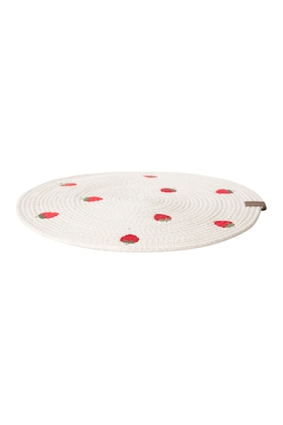 Mudo Home Fruıty Garden Yuvarlak Amerikan Servisi 35 Cm Çi Çok Renkli