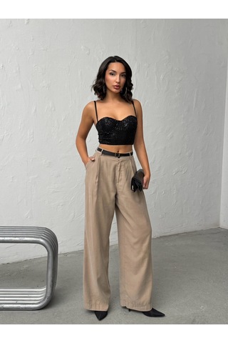 Verymoda Pulpayet Abiye Büstüyer - F2063 Siyah