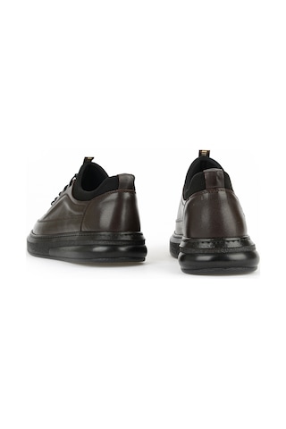 Ziya Erkek Hakiki Deri Sneaker 161423z88 Kahve 161423z88 300 40
