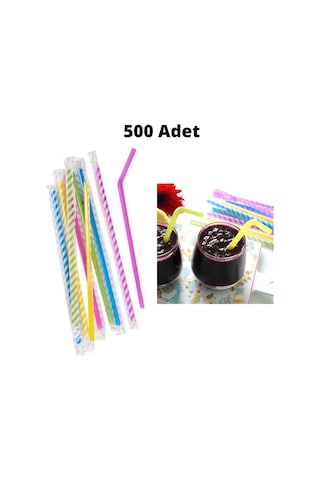 500 Adet Jelatin Sargılı Körüklü Frozen Pipet Jelatinli Pipet