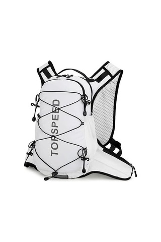 Neevoyu Süper Hafif Dayanıklı Spor Sırt Çantası - Su Geçirmez, Hava Yastıklı Kayışlı, Dağcılık Ve Bisiklet İçin Dış Mekan Siyah