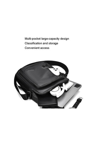 Wondernest Weıxıer D238 Erkekler Rahat Omuz Messenger Çanta Büyük Kapasiteli Çanta, Yeni Tasarım Altın