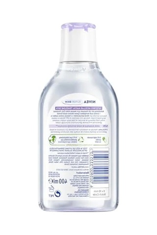 400 Ml Yatıştırıcı Micellar Makyaj Temizleme Suyu, Hassas Ciltler İçin