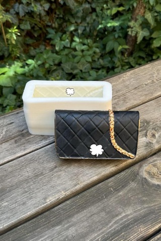 Rufus Concept Clutch Çanta-2 Silikon Mum Kalıbı