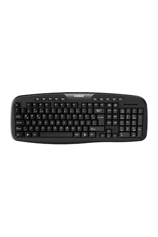 Everest Kb-955 Siyah Usb Multimedia Kablolu Q Standart Klavye Diğer
