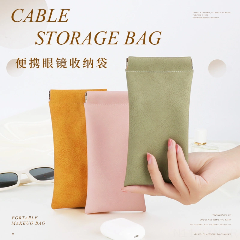 Kosona Yaylı Otomatik Kapanan Güneş Gözlüğü Çantası - Dayanıklı, Stili Ve Koruma Birleşik Taşıma Çantası Çok Renkli