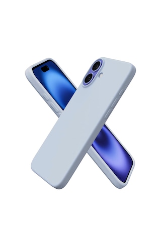 Bix İphone 16 Silikon Kılıf Magsafe Uyumlu Güçlü Koruma Darbe Emici Leylak Moru