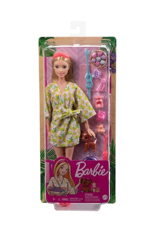 Hkt90 Barbie Wellness - Spa Günü Sarışın Bebek Belirtilmemiş