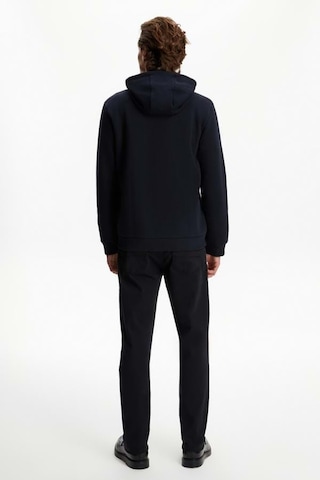 Mnk Baby & Kids Erkek Sweatshirt Pamuklu Standart Fit Normal Kesim İçi Polarlı 2 İplik Kapüşonlu Siyah