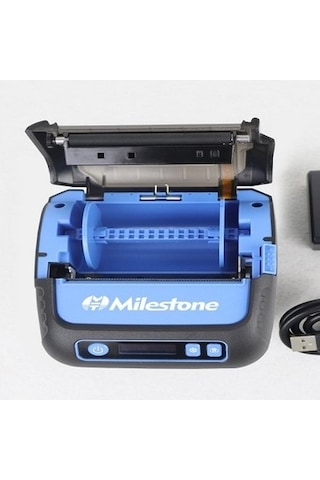 Kablosuz Bluetooth Barkod & Makbuz Termal Yazıcı 80 mm