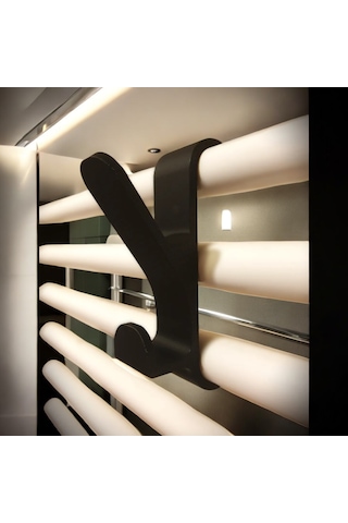 Havlupan Askısı 3 Adet Bornoz Ve Havlu Askılık Siyah