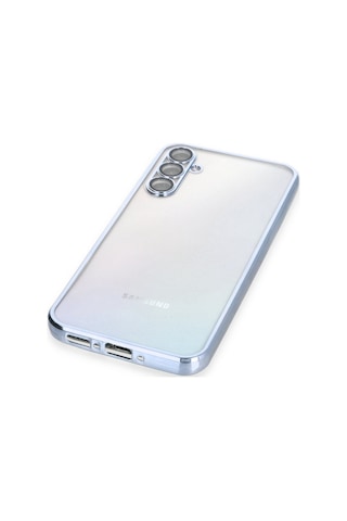 Samsung Galaxy Uyumlu A34 5g Kılıf Razer Lensli Silikon - Açık Mavi