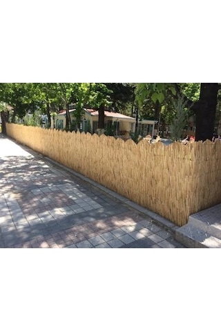 50 Cm X 5 Metre Hasır Kamış Balkon Çiti Dekarasyon