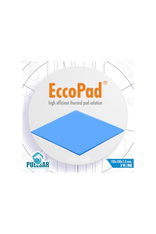 Pullsar Eccopad Thermal Pad 100 x 100 x 1.0 Mm 3.0W/M x K