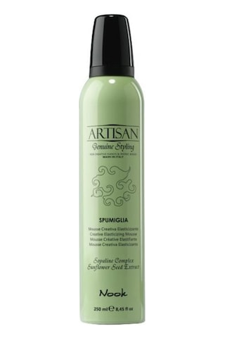 Nook Artisan Kıvırcık Saçlar İçin Proteinli Bukle Belirginleştirici Elastiklik Veren Saç Köpüğü 250 ML