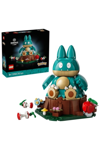 LEGO® Pokémon™ Munchlax 72150 - Yetişkinler için Aksesuarlar İçeren Yaratıcı Koleksiyonluk Model Yapım Seti (757 Parça)