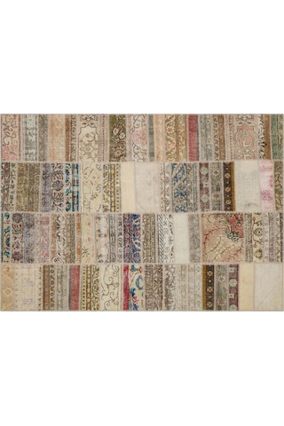 Özel Patchwork El Dokuma Halı 160 X 230 Cm 6335