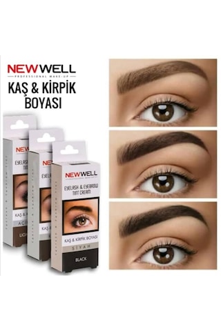 Ellea Siyah Kaş Kirpik Boyası