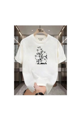 Tarzsokak Unisex Kankiler T-shirt Beyaz