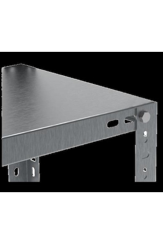 Rafburada 5 Adet Galvaniz Çelik Raf Tablası - Depo, Arşiv, Kiler, Dosya, Market Rafı-31x93 cm-0.70 mm