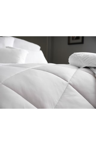 Doqu Home White Line Tek Kişilik Kingsize Microfiber Yorgan