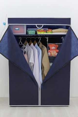 Mavipaket Prado Basic Çelik Profilli Portatif Bez Dolap