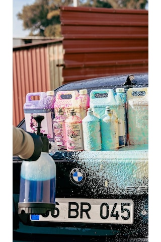 Factor360 Blue Foam Mavi Renkli Oto Yıkama Köpüğü Oto Şampuan 1:15 Konsantre 5 L