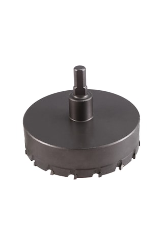 Delik Testeresi 100mm Sert Alaşımlı Genişletilmiş Delik Testeresi Metal Demir Ahşap