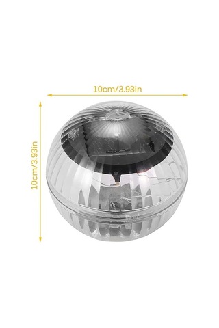 Trendooze Renk Geçişli Solar Havuz Işığı - Su Geçirmez, Yüzen Bahçe Aydınlatması