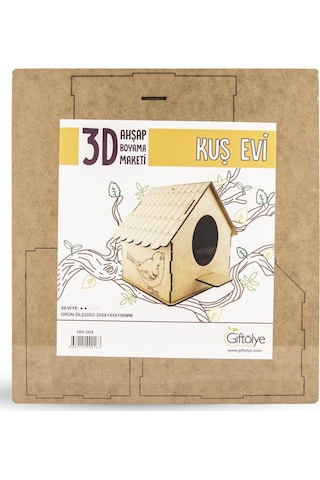 Giftölye Maket Büyük Kuş Evi
