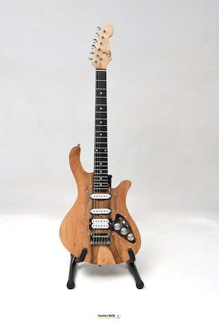 Elektro Gitar Stratocaster Ceviz Custom Yıllanmış Ağaç Kişiye Özel Butterscotch Blonde