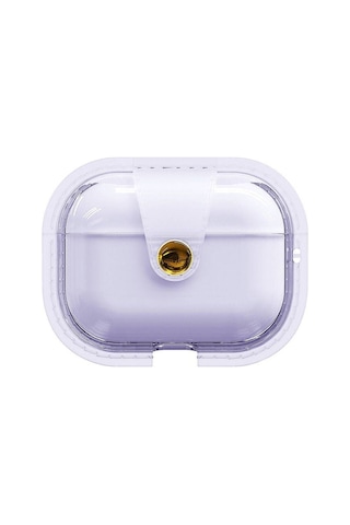 Apple AirPods Uyumlu Pro 2 Zore Airbag 33 Darbelere Karşı Dayanıklı Magnetik Kılıf Şeffaf