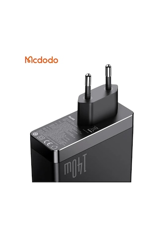 Mcdodo Ch-2913 140w Gan5 Pro Typec Kablolu Şarj Adaptörü