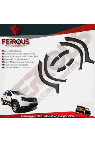 Dacia Duster Çamurluk Koruma Dodik Seti 2010 2017 N11.16253
