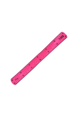 Flexıble Esnek Cetvel Kırılmaya Dayanaklı 30cm Fl-30 Pembe
