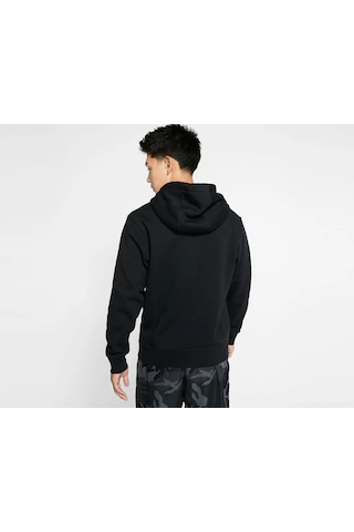 Nike Club Hoodie Bv2973-010 Erkek Sweatshirt Siyah