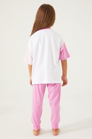 Mınnıe Mouse Kız Çocuk İkili Takım Beyaz