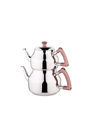 Özkent K-316 Marmaris Mega Boy Sade Çaydanlık Rose Gold