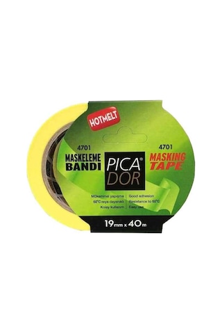 Picador Maskeleme Bandı 19x40 M Askısız Hotmelt